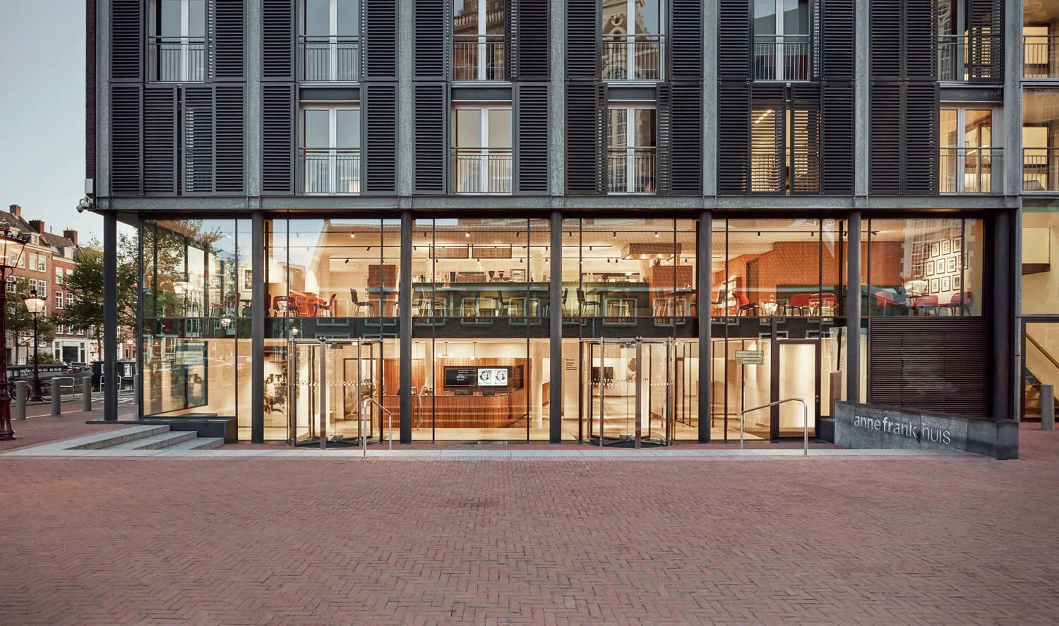 anne frank huis horeca buiten