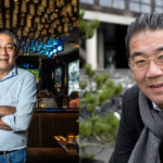 Horecaondernemer Won Yip tijdens een interview over de verkoop van horecabedrijven